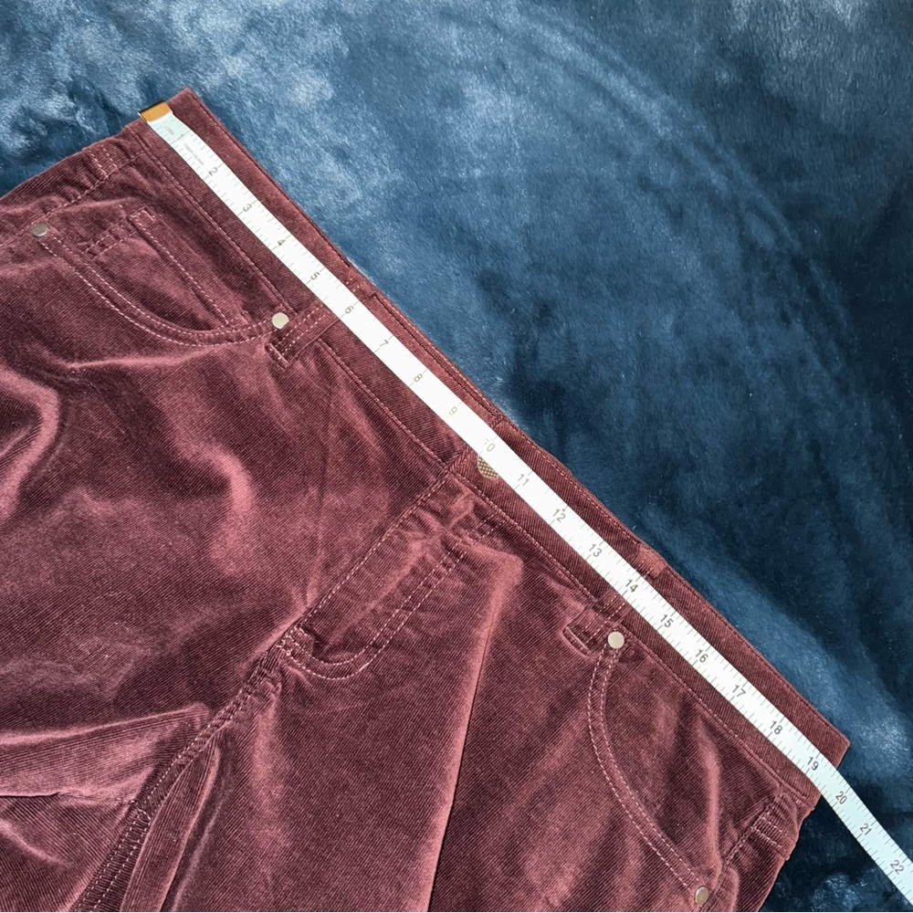 NEW! CABI Skinny Cords Vineyard Burgundy size 16 Brand New in Bag GORGEOUS! - Picture 10 of 14